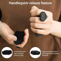 Adult Silicone Anti-Slip Dumbbell Grip for Fitness And Weightlifting Palm Protection Strength Training Hand Grips
