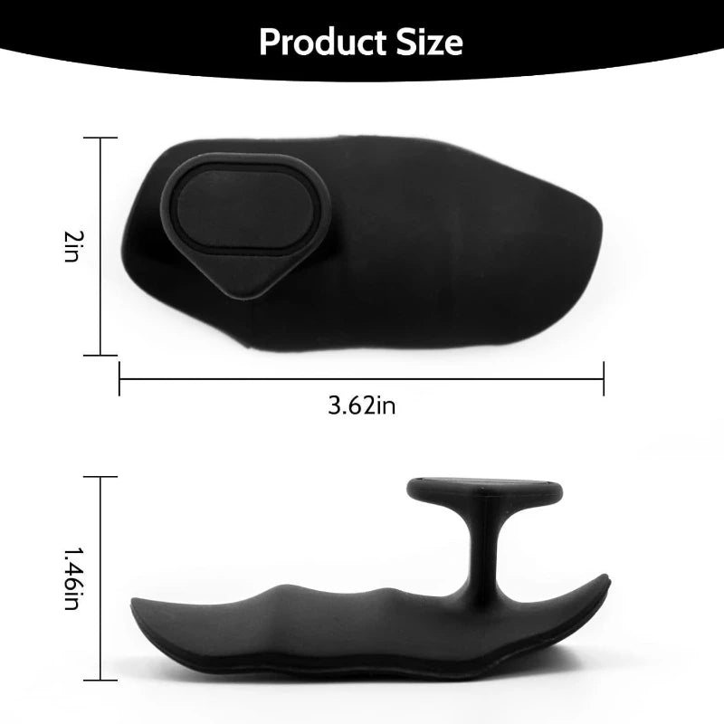 Adult Silicone Anti-Slip Dumbbell Grip for Fitness And Weightlifting Palm Protection Strength Training Hand Grips