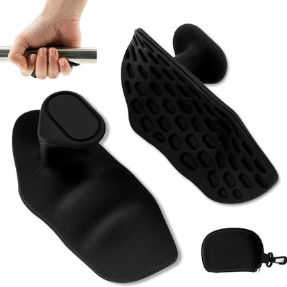 Adult Silicone Anti-Slip Dumbbell Grip for Fitness And Weightlifting Palm Protection Strength Training Hand Grips